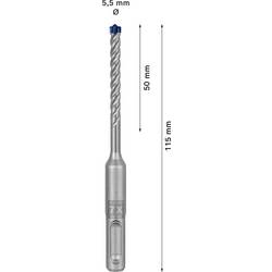 Bosch Accessories EXPERT SDS plus-7X 2608900065 příklepový vrták 1 ks 5.5 mm Celková délka 115 mm SDS plus 1 ks