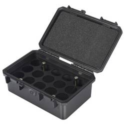 VOLTCRAFT Outdoorový kufr na akumulátory/baterie 15x Malé mono (d x š x v) 180 x 135 x 75 mm