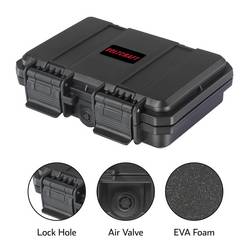 VOLTCRAFT Outdoorový kufr na akumulátory/baterie 12x 9 V, CR-123A, CR 2, 18350 (d x š x v) 157 x 125.5 x 46 mm