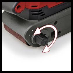 Einhell TE-BS 850 E Bandschleifer, 4466245 pásová bruska, 850 W, šířka 75 mm, délka 533 mm
