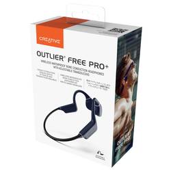 Creative Outlier Free Pro+ Headset otevřená (On Ear) Bluetooth® stereo černá voděodolná