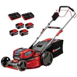 Einhell Professional Power X-Change GP-CM 36/52 S Li BL (4x5,2Ah) akumulátor Akumulátorová sekačka vč. 2. Nabíječka Twincharger, Vč. 4 akumulátorů 18 V šířka