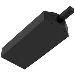 SLV Sledovat nízkonapěť. komponent lištových systémů koncový napaječ černá 1007137 48V TRACK Transformator Gehäuse inkl. Endeinspeiser