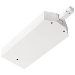 SLV Sledovat nízkonapěť. komponent lištových systémů koncový napaječ bílá 1007138 48V TRACK Transformator Gehäuse inkl. Endeinspeiser