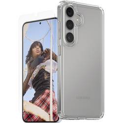PanzerGlass CARE Fashion 2-in-1 Pouzdro + sada ochranného skla Samsung Galaxy S25 transparentní odolné vůči nárazům CRRCANUG38388
