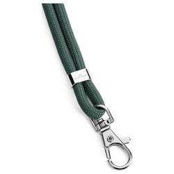 Durable 824105 textilní páska karabina tmavě zelená 10 ks