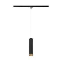 SLV GRIP! L LED závěsný lustr 1fázové GU10 6 W černá