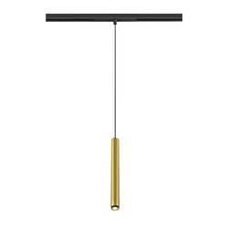 SLV GRIP! S LED závěsný lustr 9.8 W LED zlatá