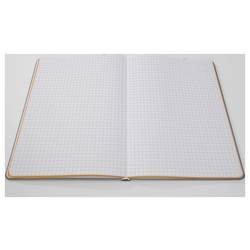 Sigel LS200 poznámková kniha Linescape Hardcover DIN A5 čtverečkovaný světle šedá, neonově oranžová Počet listů: 88 listů