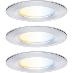 Paulmann 92444 LED stropní svítidlo, LED vestavné svítidlo, LED, pevně vestavěné LED, 6 W, Hliník (soustružený)