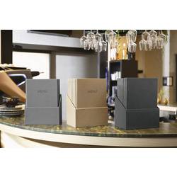 Sigel SM200 Pořadač na jídelní lístky DIN A4 10 ks Vč. úložného boxu černá