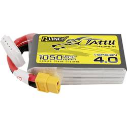 Tattu TA-RL-130C-1050-4S1P akupack Li-Pol (modelářství), 14.8 V, 1050 mAh, články 4, 130 C, blok, XT60