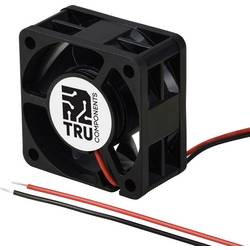 TRU COMPONENTS TC-MX4020-12V0.08A axiální ventilátor, 12 V/DC, 14.4 m³/h, (d x š x v) 40 x 40 x 20 mm, TC-13401692