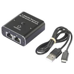Renkforce RF-6736628 RF-EW-700 síťový switch RJ45 2 porty 5 GBit/s USB napájení
