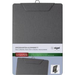 Sigel KB110 #####Speisekarten-Klemmbrett DIN A4 antracitová (š x v) 23 cm x 33 cm
