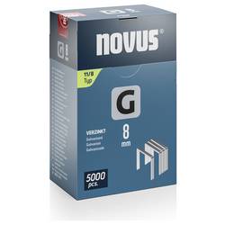 Novus Tools 042-0766 svorky z plochého drátu Typ 11 5000 ks Rozměry (d x š) 8 mm x 10.6 mm