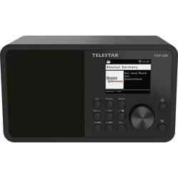 Telestar TOP 200 Schwarz 5700200 internetové přenosné rádio, internetové, DAB+, FM, černá
