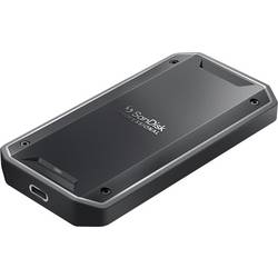 SanDisk 1 TB externí SSD disk USB-C™ (USB 3.2 Gen 2), Thunderbolt 3 černá SDPS31H-001T-GBCND