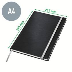 Leitz 44751069 poznámková kniha linkovaný titanově modrá Počet listů: 80 A4