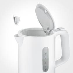 Severin WK 3462 rychlovarná konvice, bezšňůrová, ochrana proti přehřátí, bez BPA, bílá, WK 3462