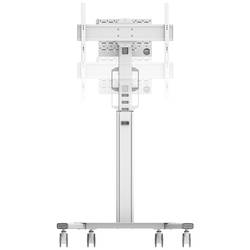 Neomounts FL50S-825WH1 TV kolečkový vozík 94,0 cm (37) - 190,5 cm (75) podlahový stojan, naklápěcí, nastavitelná výška
