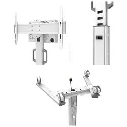 Neomounts FL50S-825WH1 TV kolečkový vozík 94,0 cm (37) - 190,5 cm (75) podlahový stojan, naklápěcí, nastavitelná výška
