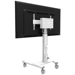 Neomounts FL50S-825WH1 TV kolečkový vozík 94,0 cm (37) - 190,5 cm (75) podlahový stojan, naklápěcí, nastavitelná výška