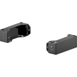 Rittal 2830310 clona ocelový plech, plast černá (RAL 9005) 2 ks