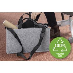 Sigel brašna na notebooky Desk Sharing Bag Classic M Syntetická plst světle šedá (š x v x h) 36 x 28 x 15 cm Max. velikost: 39,1 cm (15,4)