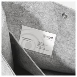 Sigel brašna na notebooky Desk Sharing Bag Basic M Syntetická plst světle šedá (š x v x h) 36 x 28 x 15 cm Max. velikost: 39,1 cm (15,4)