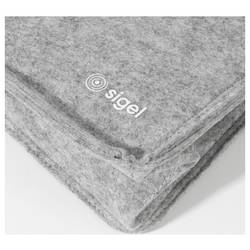 Sigel brašna na notebooky Desk Sharing Bag Basic M Syntetická plst světle šedá (š x v x h) 36 x 28 x 15 cm Max. velikost: 39,1 cm (15,4)