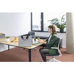 Sigel brašna na notebooky Desk Sharing Bag Basic M Syntetická plst světle šedá (š x v x h) 36 x 28 x 15 cm Max. velikost: 39,1 cm (15,4)