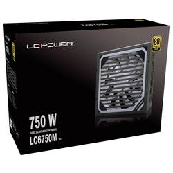 LC Power LC6750M V3.1 PC síťový zdroj 750 W ATX 80 PLUS® Gold