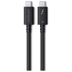 Satechi Thunderbolt™ kabel Thunderbolt™ 4 USB-C® 1.00 m černá, stříbrná ST-YTB100K