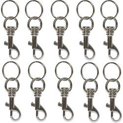 Basi karabina na klíče 8120-9100 4026434004335 stříbrná 10 ks