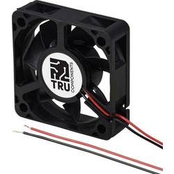 TRU COMPONENTS TC-MX5015-12V0.08A axiální ventilátor, 12 V/DC, 23.4 m³/h, (d x š x v) 50 x 50 x 15 mm, TC-13401708