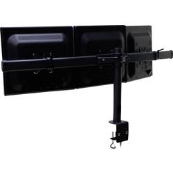SpeaKa Professional SP-1664324 držák na stůl pro monitor 3 Displej: (s) 33,0 cm (13) - 61 cm (24) černá nastavitelná výška, nakláněcí, otočný