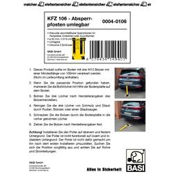 Basi 0004-0106 KFZ 106 vymezovací sloupek (Ø x v) 60 mm x 62 cm