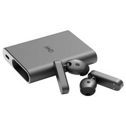 HMD Amped Buds špuntová sluchátka (In Ear) Bluetooth® černá Redukce šumu mikrofonu odolné vůči potu sportovní