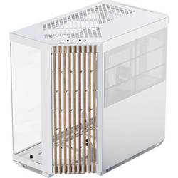 APNX APNX V1-W-WT-V1 midi tower pouzdro bílá, dřevo boční okno