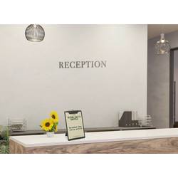 Sigel KB101 Deska na jídelní lístek DIN A5 černá (š x v) 16.5 cm x 23.5 cm