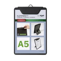 Sigel KB101 Deska na jídelní lístek DIN A5 černá (š x v) 16.5 cm x 23.5 cm