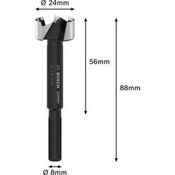Bosch Accessories 2608901829 Foersterův vrták, čelní fréza 24 mm Celková délka 88 mm 1 ks