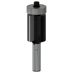Bosch Accessories 2608629675 zarovnávací fréza, tvrdokov, Délka 68 mm, Vnější Ø 19 mm, Pracovní délka 25.400 mm, Ø hřídele 8 mm