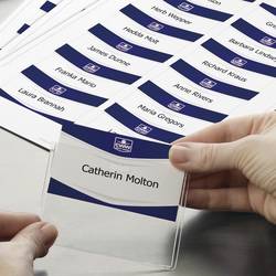 Avery-Zweckform L4728-20 zásuvný štítek se jménem 90 mm x 60 mm bílá