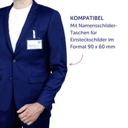 Avery-Zweckform L4728-20 zásuvný štítek se jménem 90 mm x 60 mm bílá