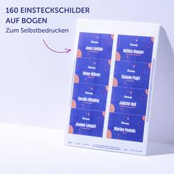 Avery-Zweckform L4728-20 zásuvný štítek se jménem 90 mm x 60 mm bílá