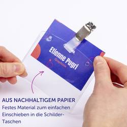 Avery-Zweckform L4728-20 zásuvný štítek se jménem 90 mm x 60 mm bílá