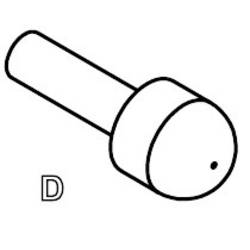 PTR Hartmann 5110/S-D-1.2NE-AU-2.3C přesný testovací hrot
