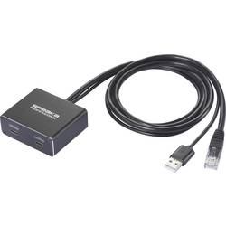 SpeaKa Professional SP-GNS-250 síťový adaptér / rozbočovač 1 GBit/s USB-C®, RJ45